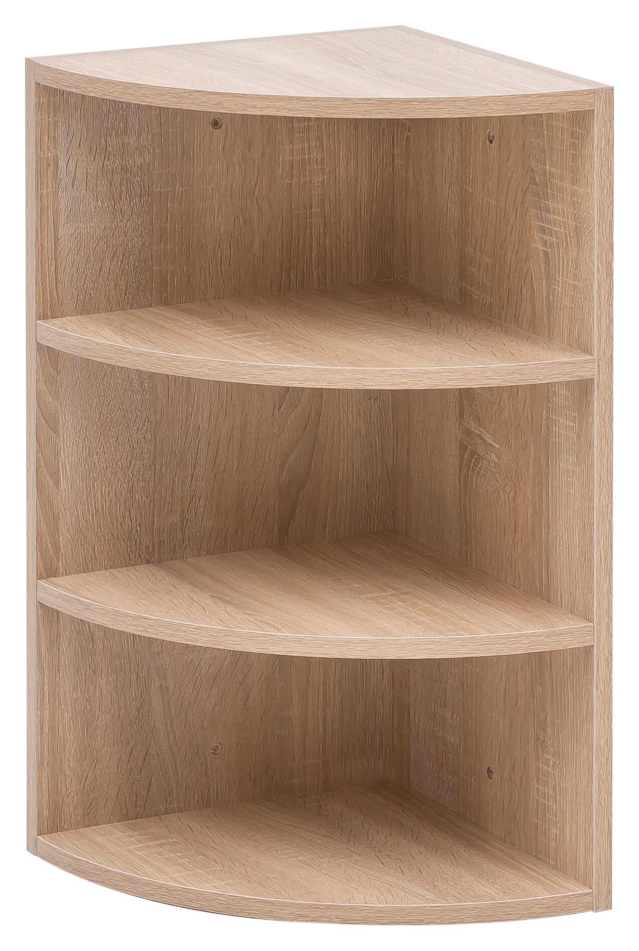 Eckregal Eiche Sonoma Nachbildung B/H/T: ca. 30x60x30 cm