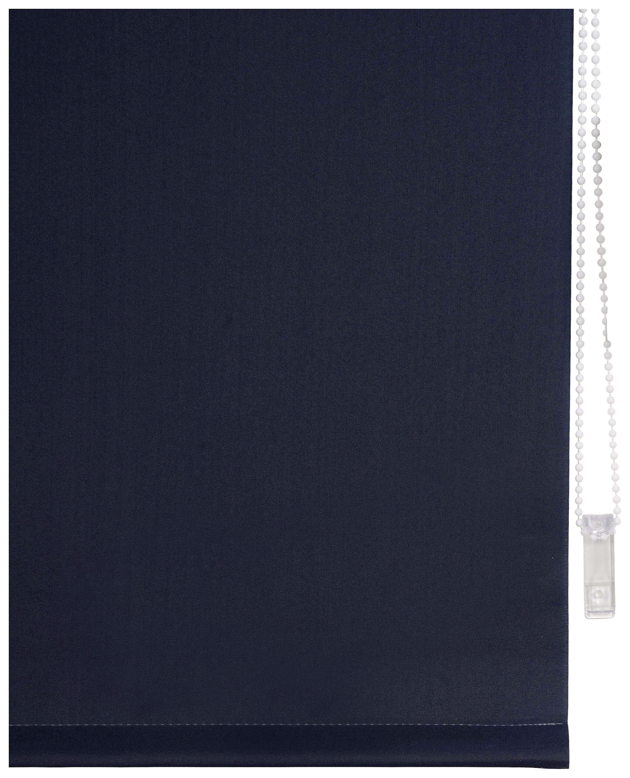 Tageslichtrollo zum klemmen dunkelblau B/L: ca. 100x160 cm