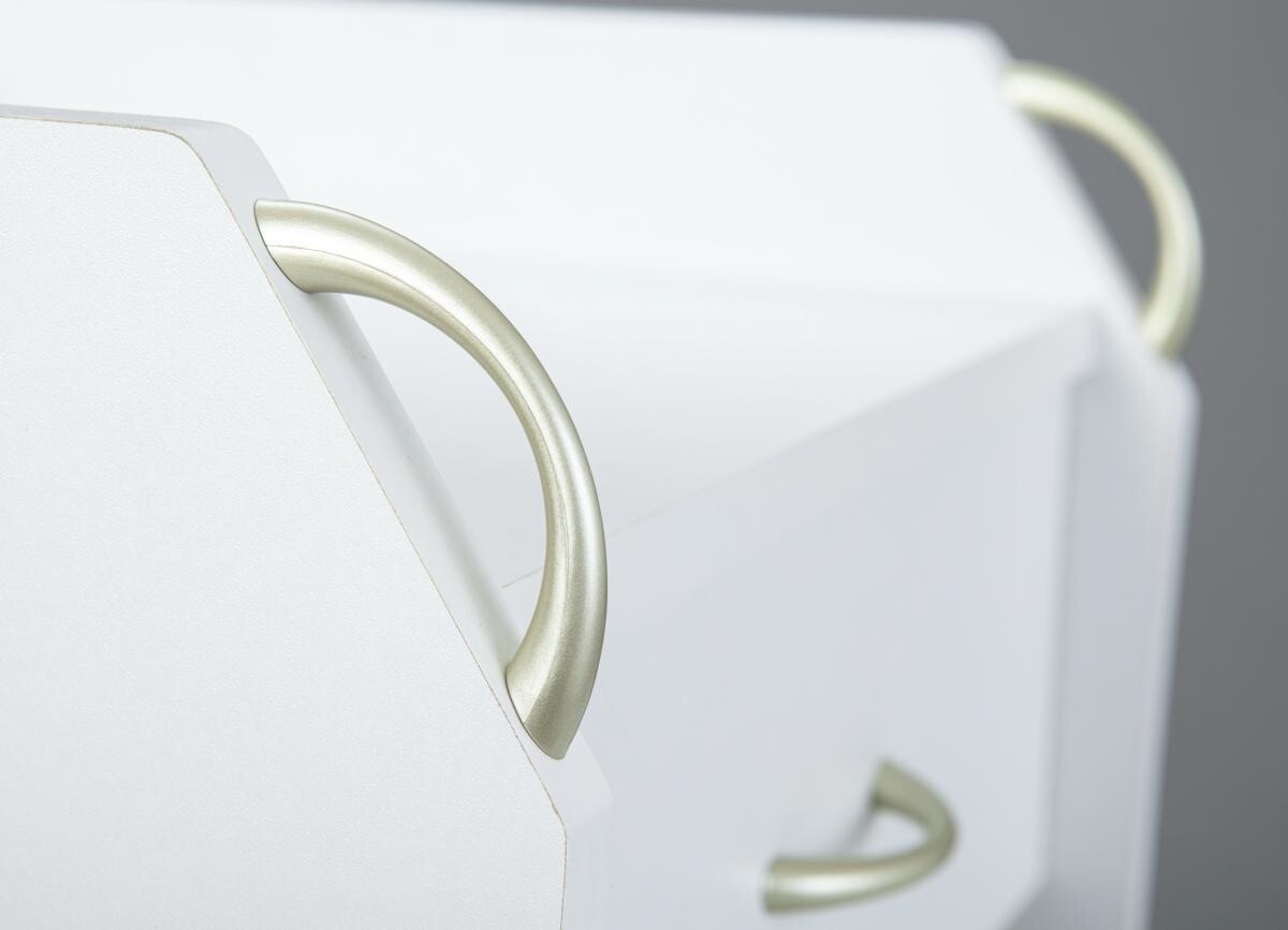 Rollcontainer Pronti weiß B/H/T: ca. 40x65x36 cm