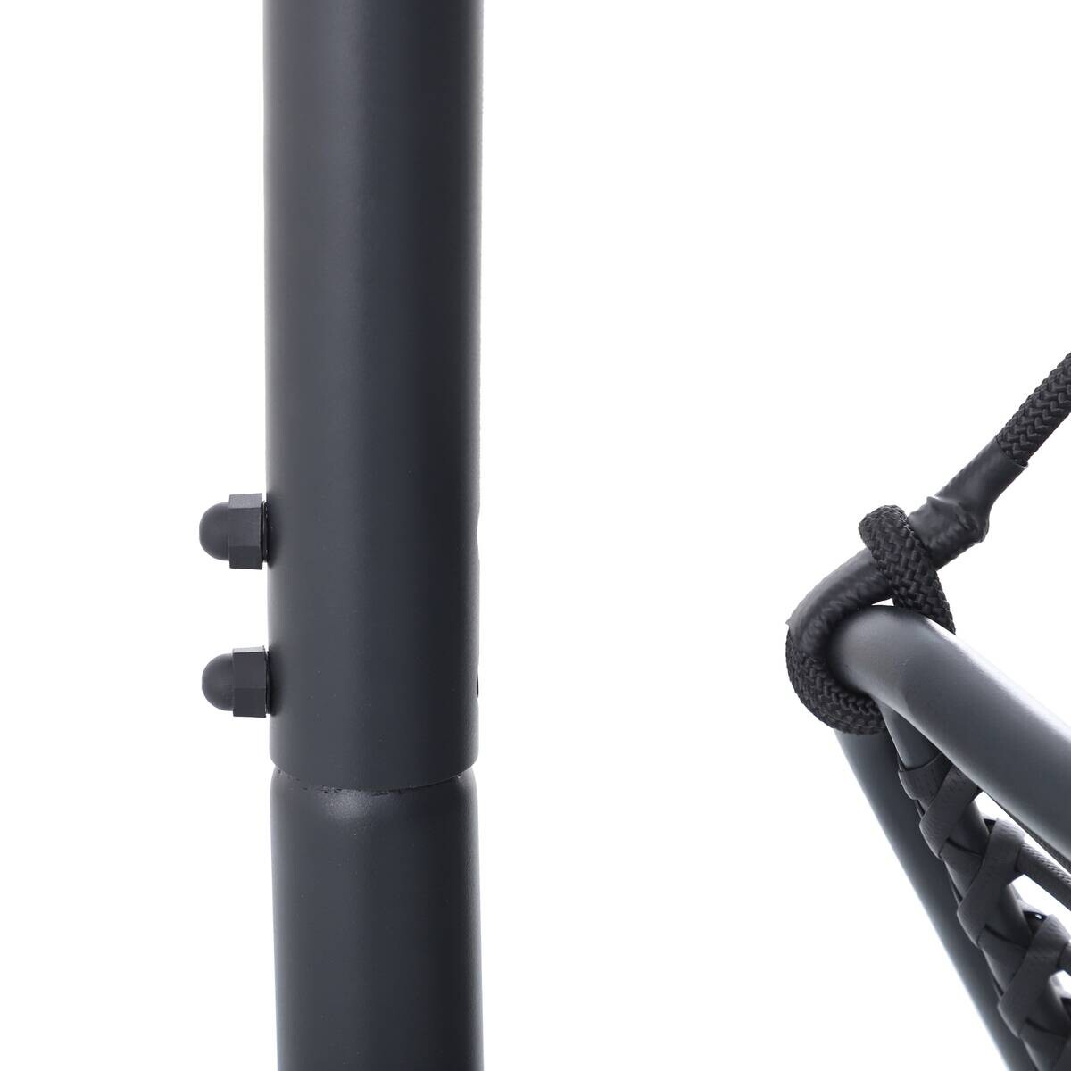 POCOline Hängesessel dunkelgrau Stahl