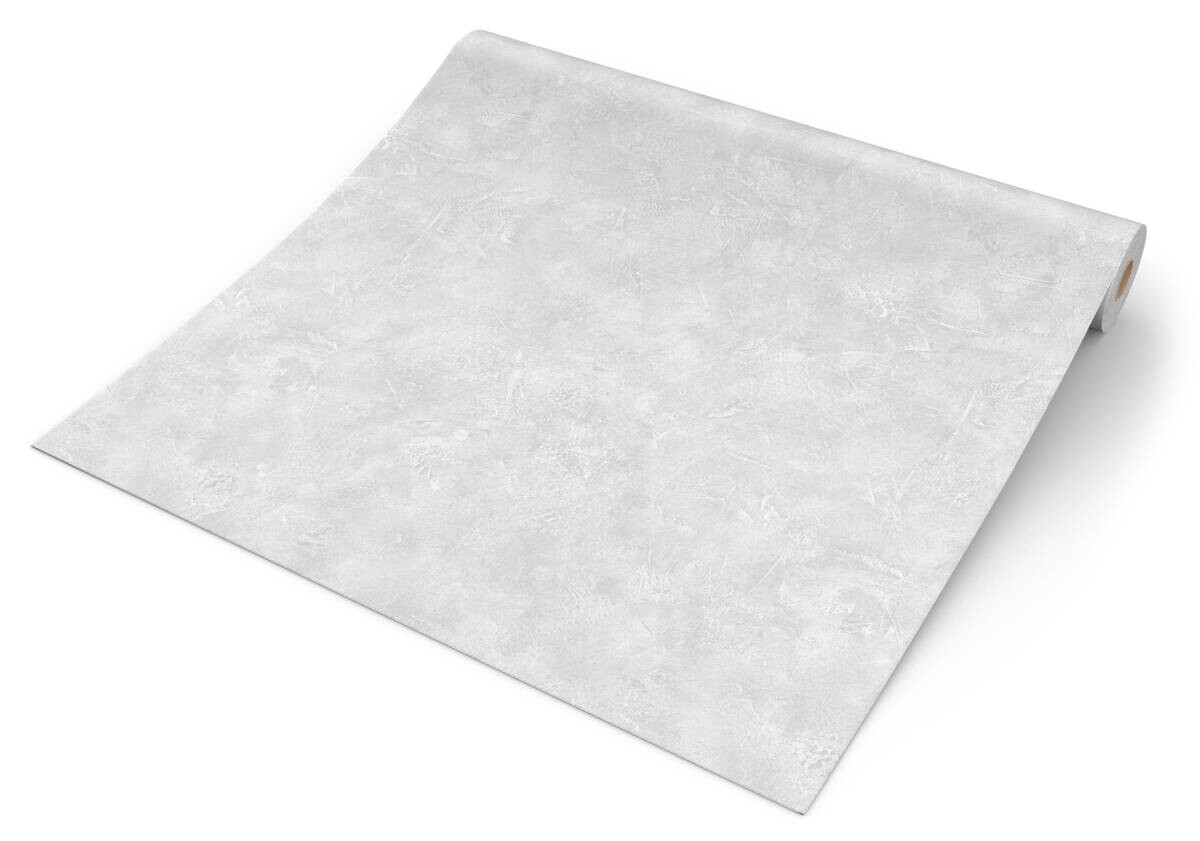 Papiertapete Struktur grau B/L: ca. 53x1005 cm