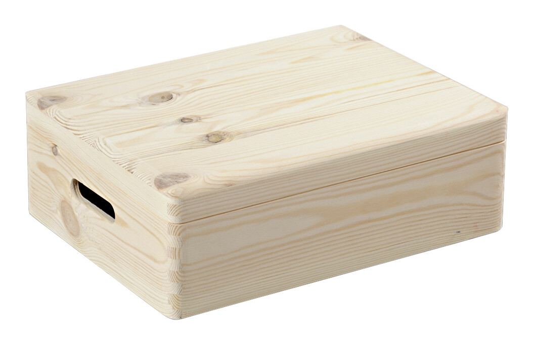 Kesper Allzweckkiste natur Kiefer B/H/L: ca. 29x13,5x39 cm