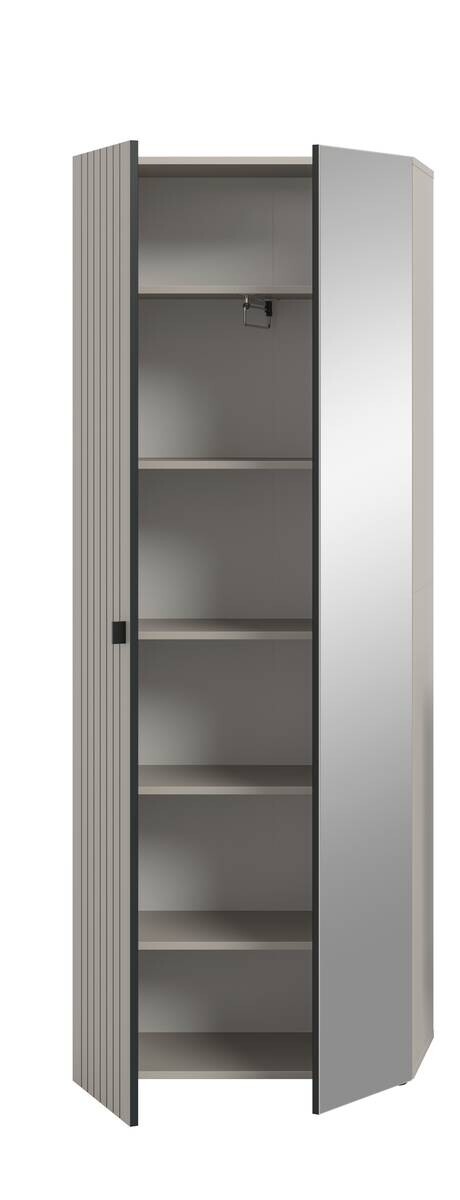 Garderobenschrank STATION Cashmere B/H/T: ca. 70x192x37 cm