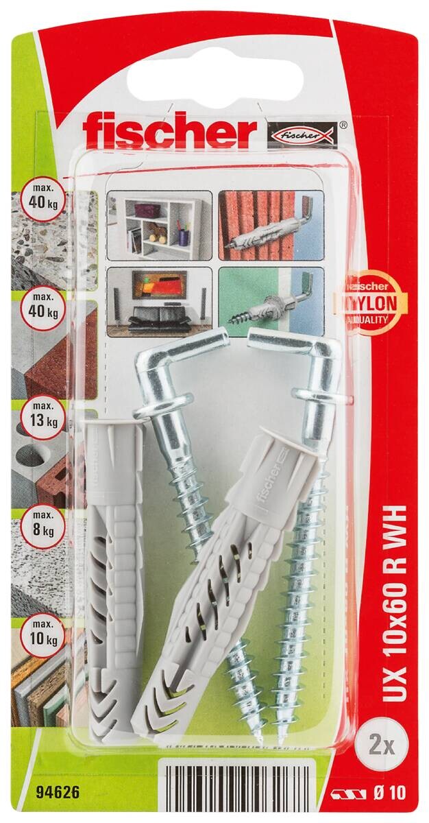 fischer Dübel- und Hakenset