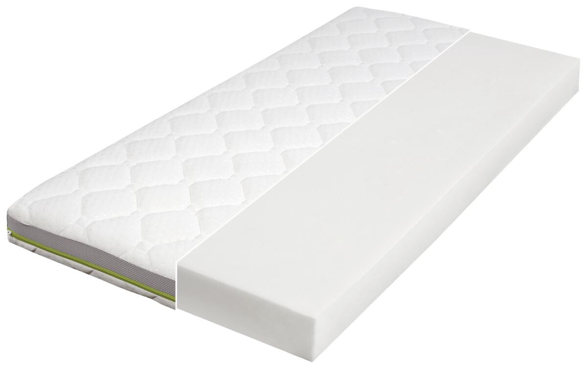 Babymatratze Panda weiß Liegefläche B/L: ca. 70x140 cm