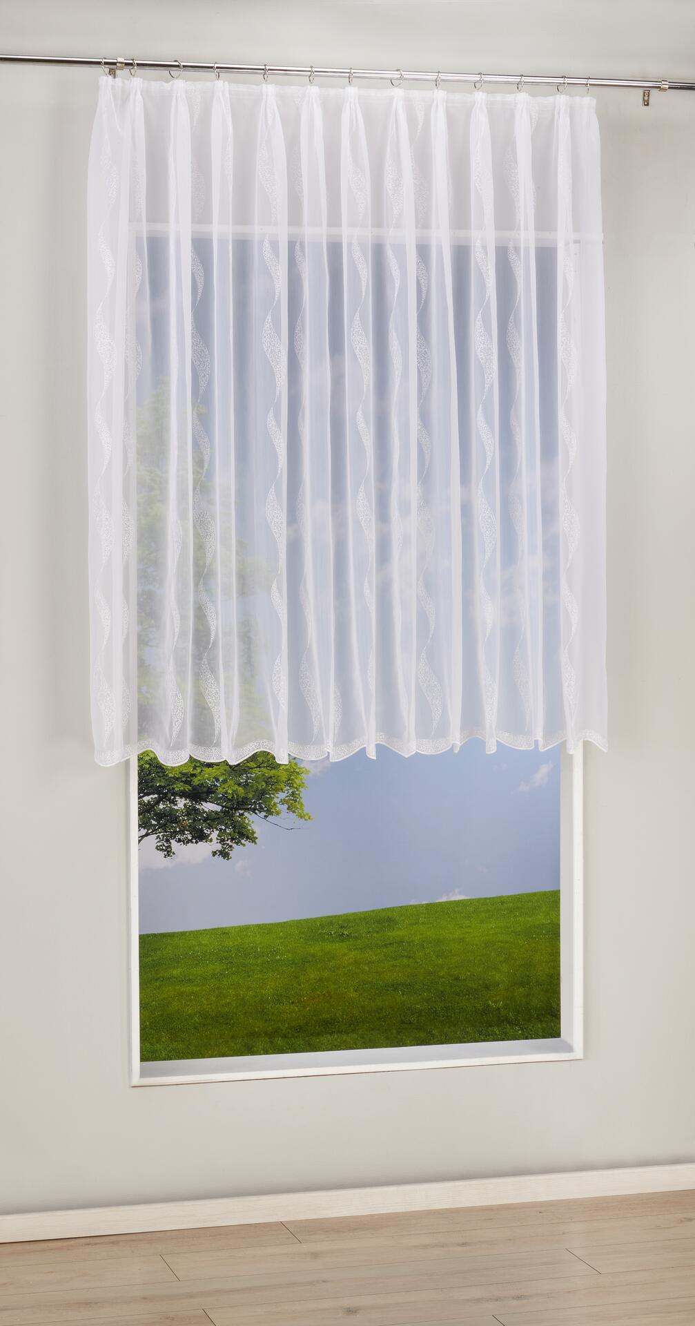 POCOline Fertigstore Sally weiß B/L: ca. 300x145 cm