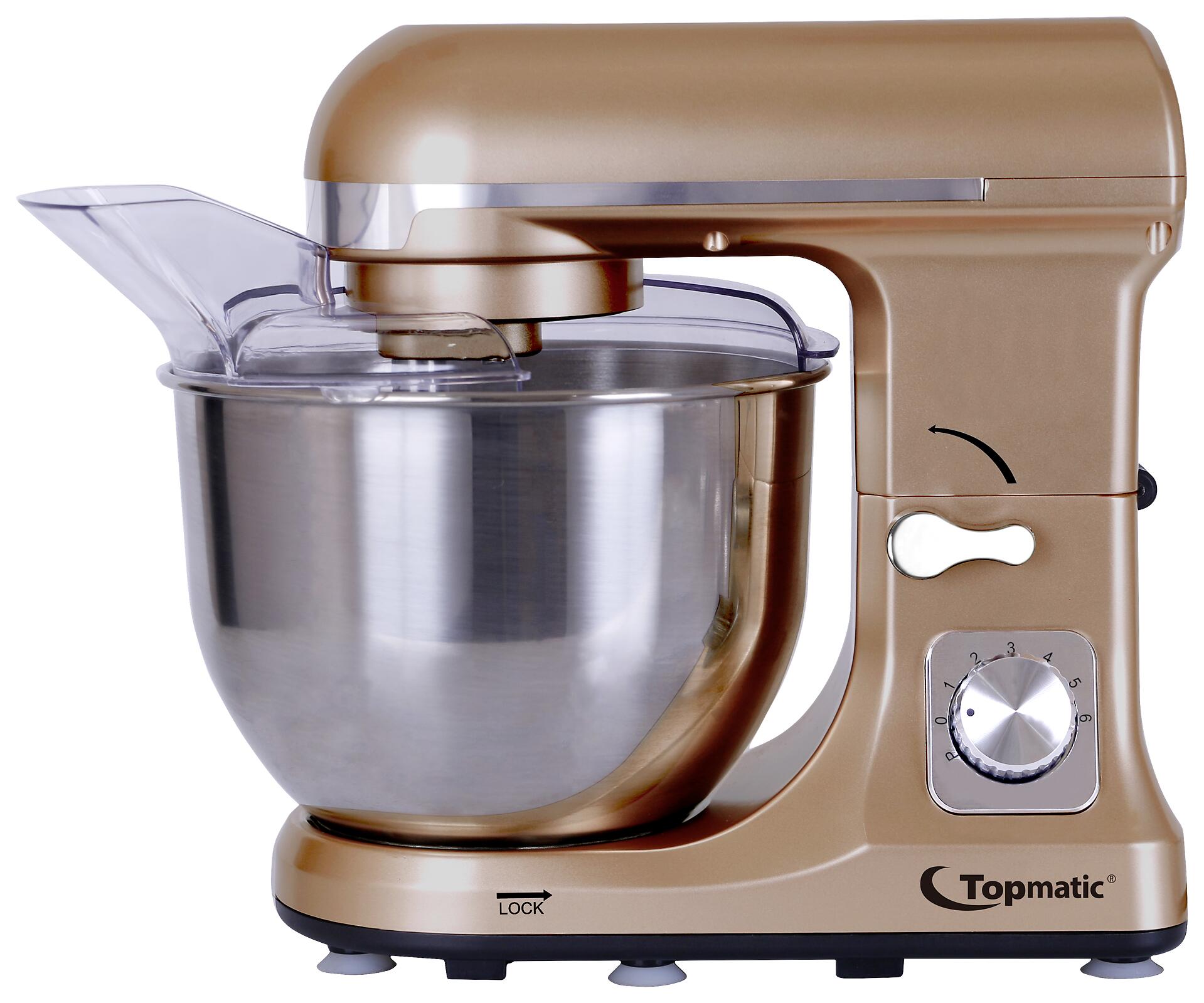 Topmatic Küchenmaschine PKM-1400.2 (Copper) Kupfer Edelstahl Kunststoff B/H/L: ca. 34,2x41,6x26 cm