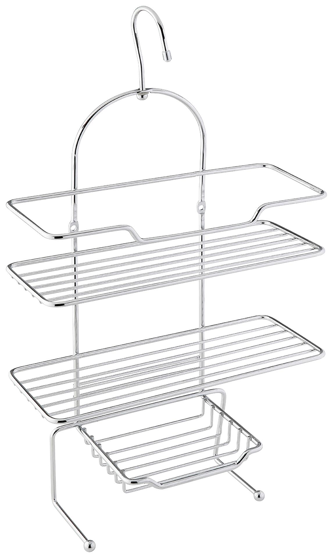 Hängeregal Chrom Chrom B/H/L: ca. 25x10,5x49 cm