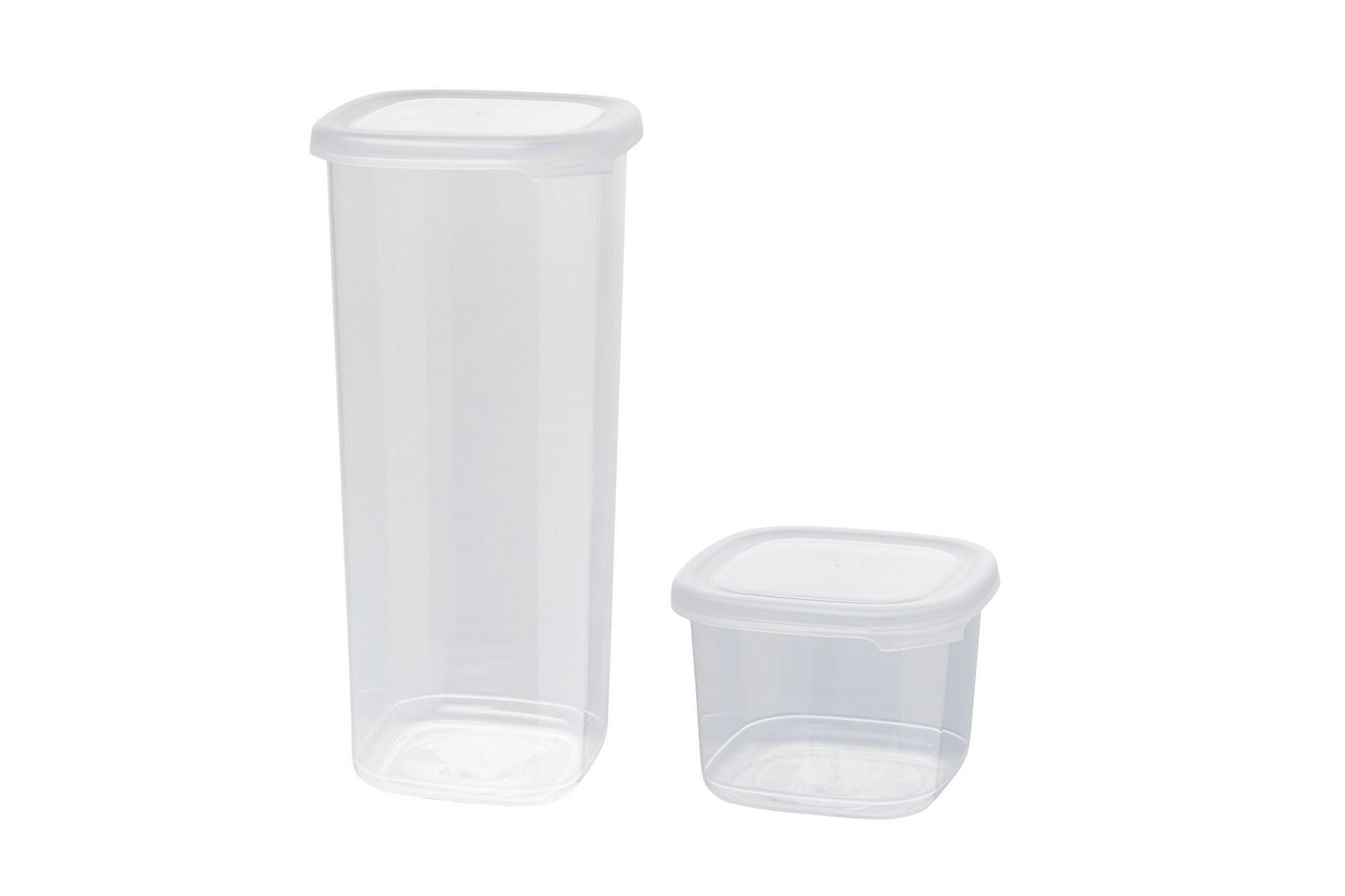 HermiaConcept Vorratsdosenset 12-tlg. weiß