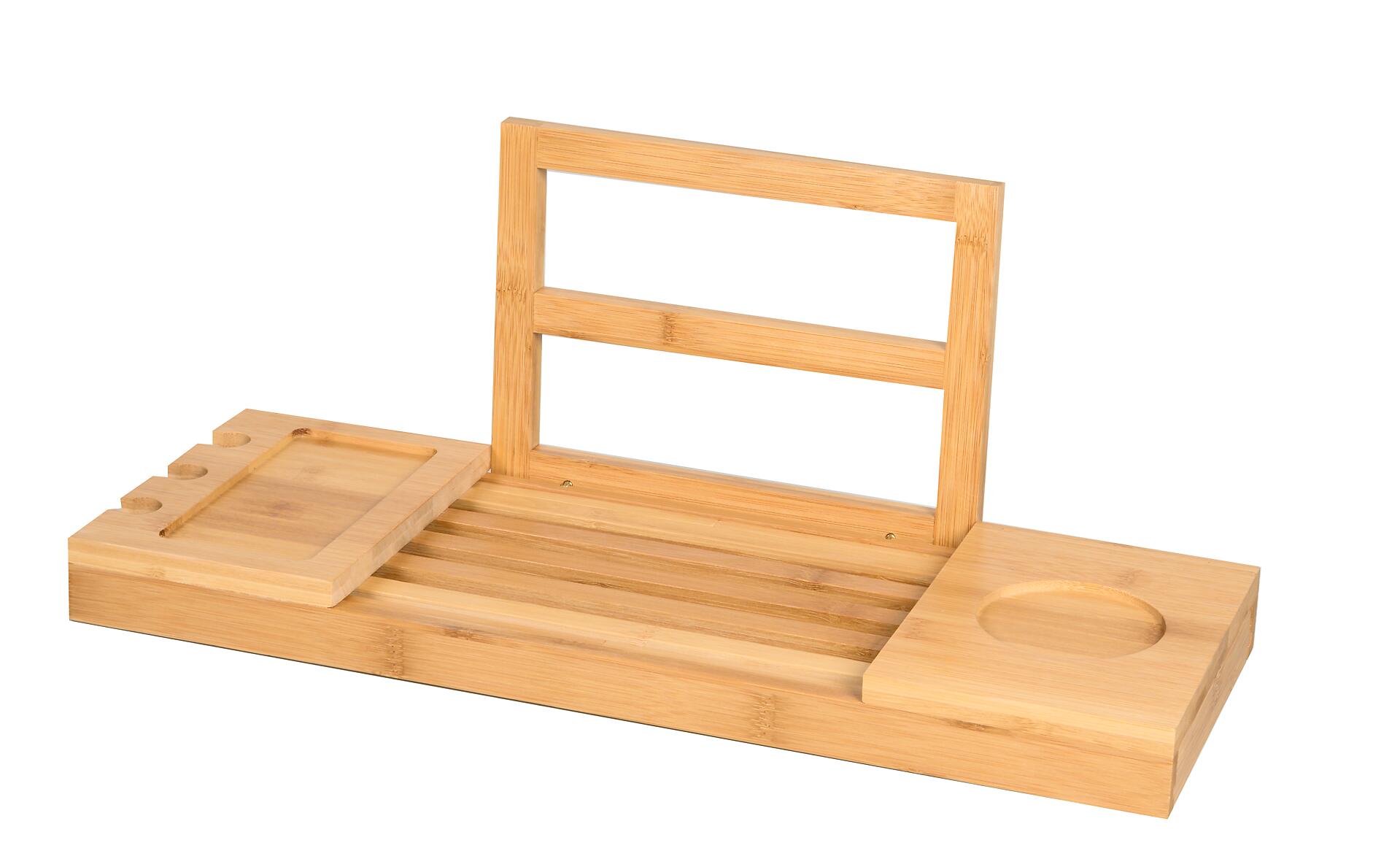 Badewannenablage natur Bambus B/L: ca. 92x18 cm