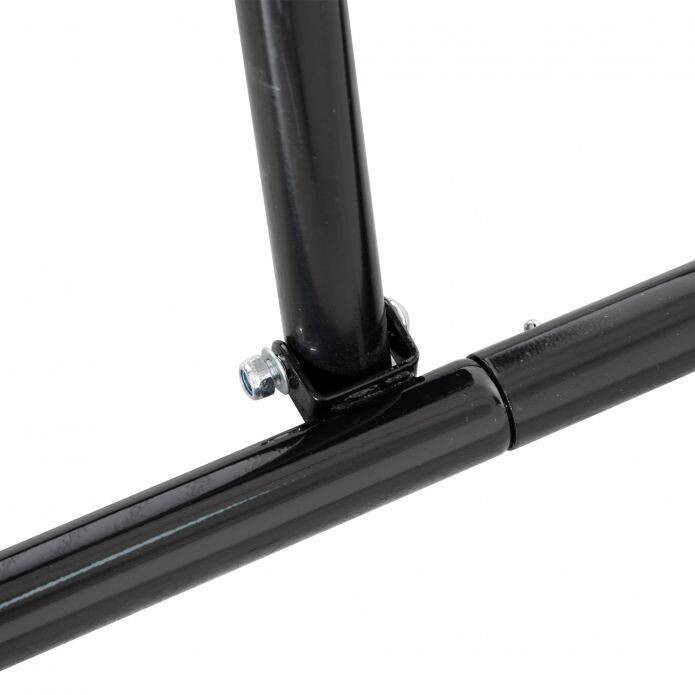 HOMCOM Rebounder mit Bodennagel schwarz B/H/L: ca. 118x120x128 cm