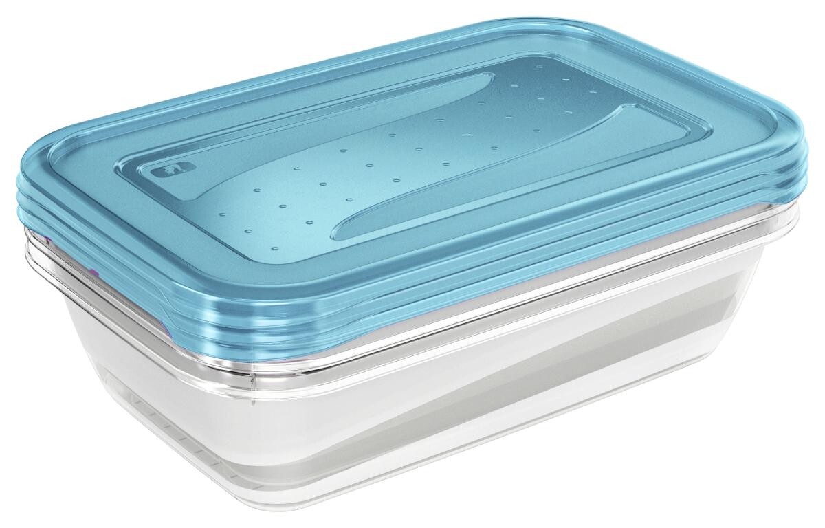 keeeper Frischhaltedosenset transparent B/H/L: ca. 19x7x29 cm