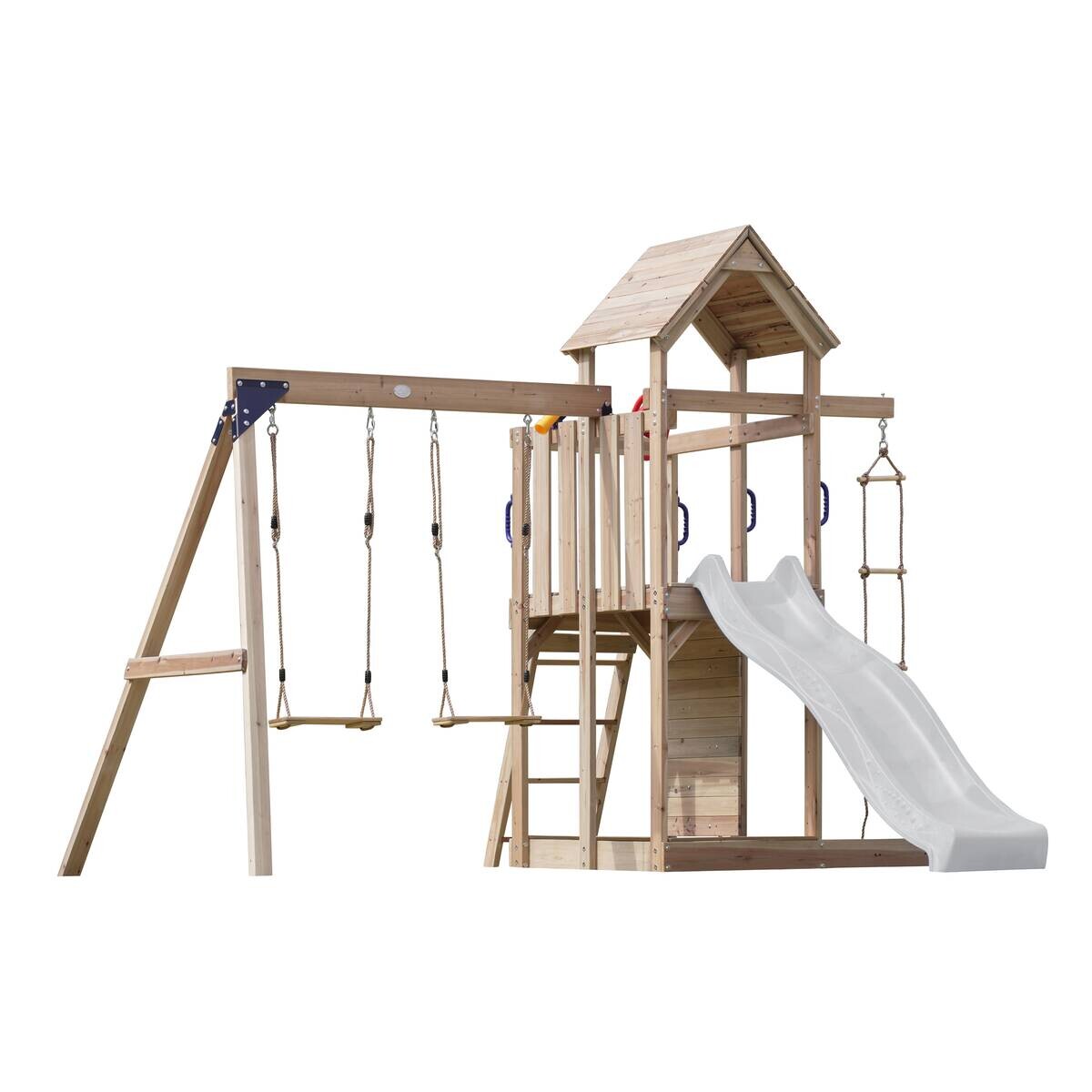 AXI Spielturm Moos braun B/H/L: ca. 342x267x375 cm