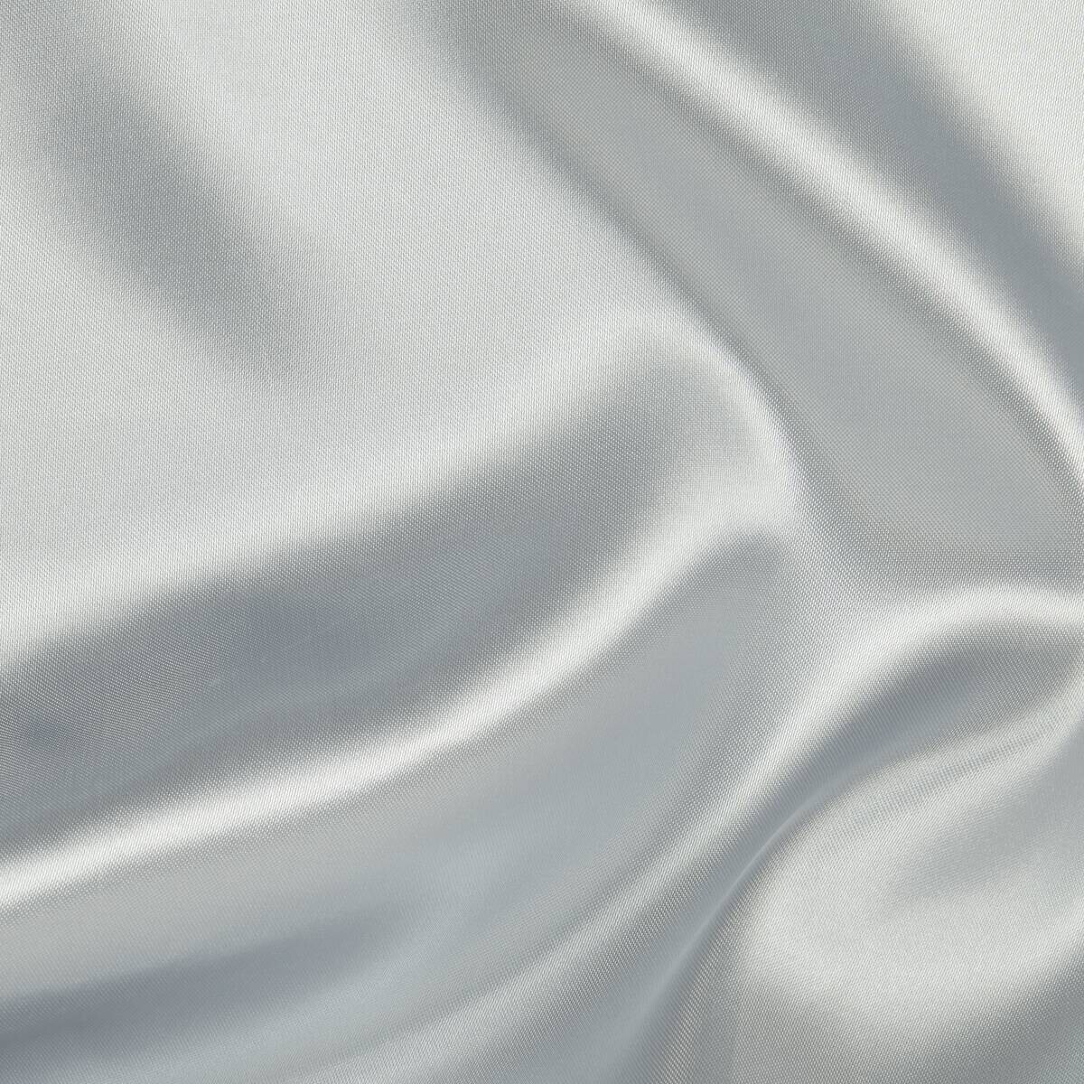 Dekostoff Satin silber B: ca. 145 cm