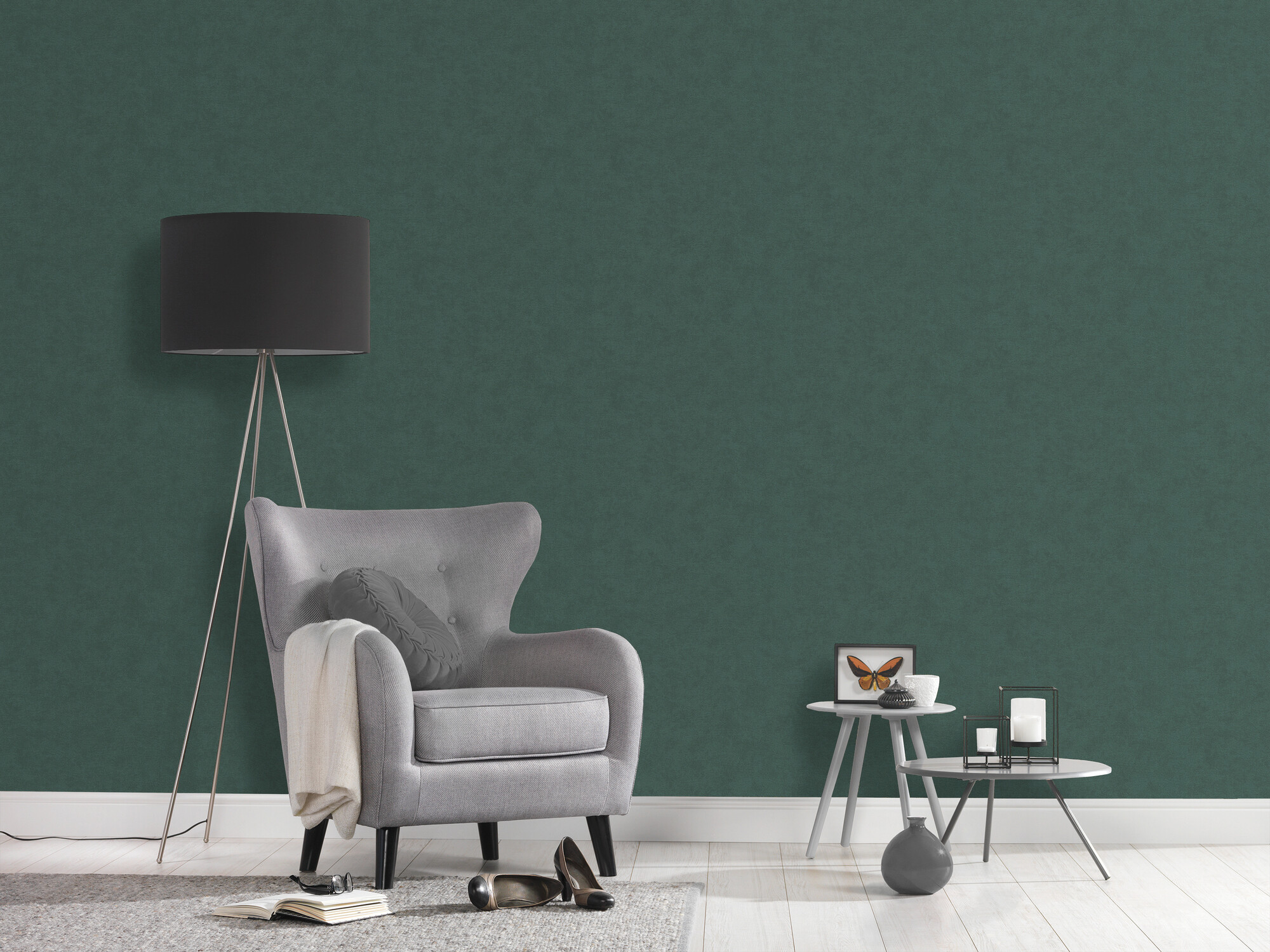 A.S.Creation Vliestapete grün B/H/D: ca. 53x1005x10,5 cm