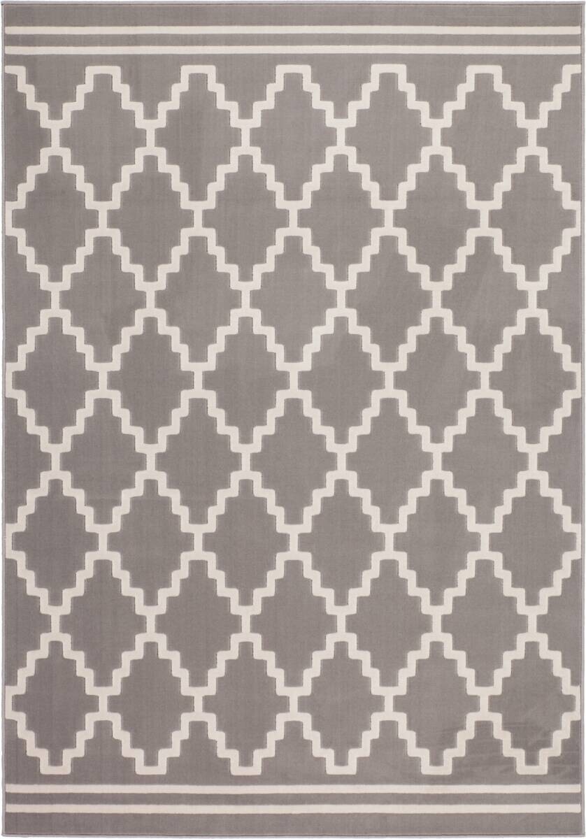 Kayoom Kurzflorteppich Lina 225 taupe B/L: ca. 80x150 cm Kayoom Kurzflorteppich Lina 225 taupe B/L: ca. 80x150 cm