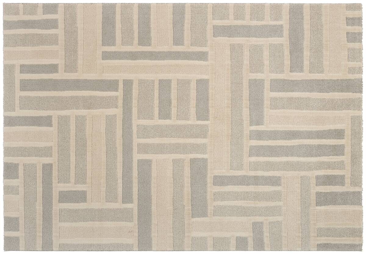 Webteppich Amore grau B/L: ca. 80x150 cm