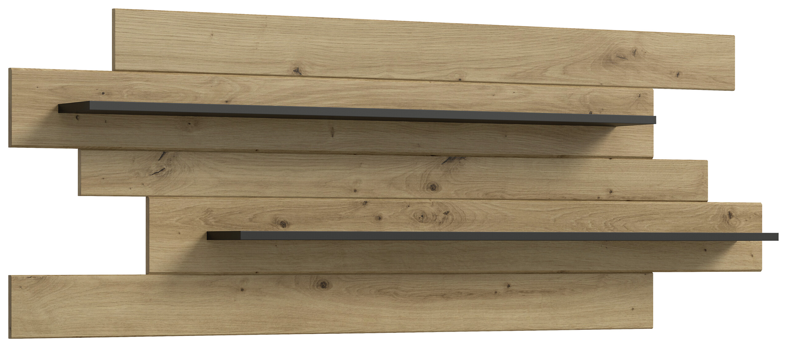 Wandboard Canu basaltgrau Nachbildung Artisan Oak Nachbildung B/H/T: ca. 67x184x19 cm