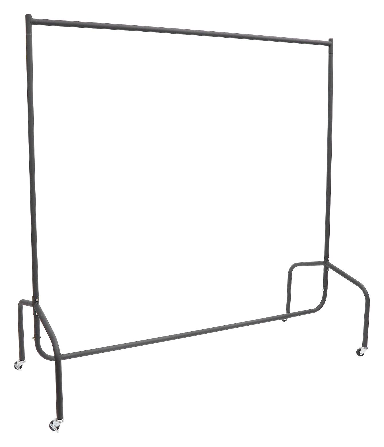 HOMCOM Kleiderständer schwarz Eisen B/H/T: ca. 150x150x60 cm HOMCOM Kleiderständer schwarz Eisen B/H/T: ca. 150x150x60 cm