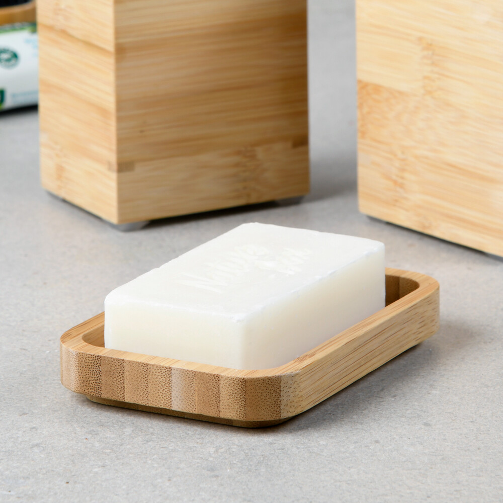 Kesper Seifenschale natur Bambus B/H/L: ca. 9x2x13 cm