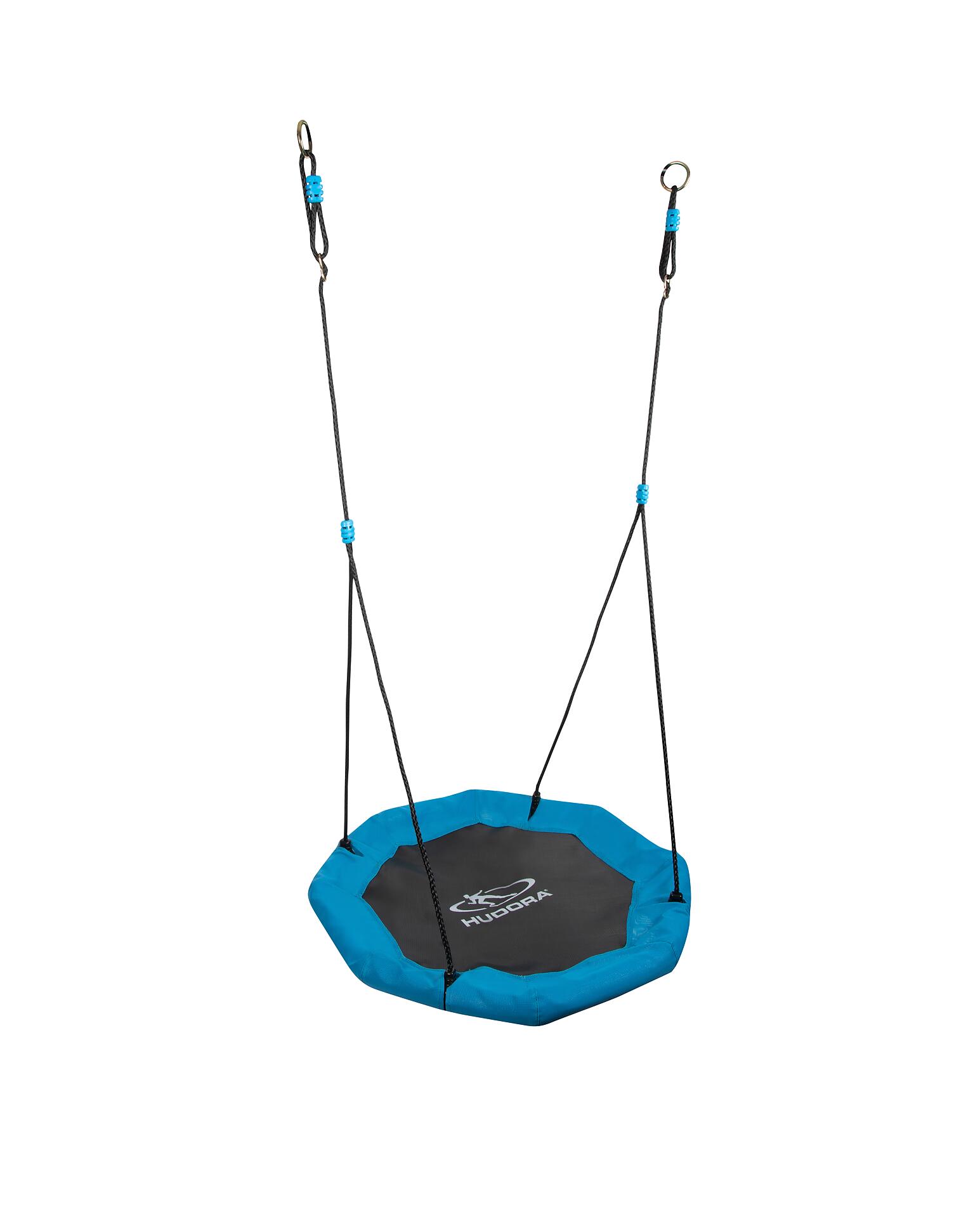 Hudora Nestschaukel Octagon 90 schwarz B/H/L: ca. 90x10x90 cm