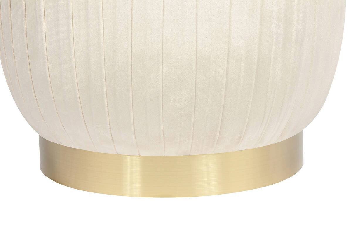 360 Living Hocker Lilje 101 creme H/D: ca. 42x43 cm