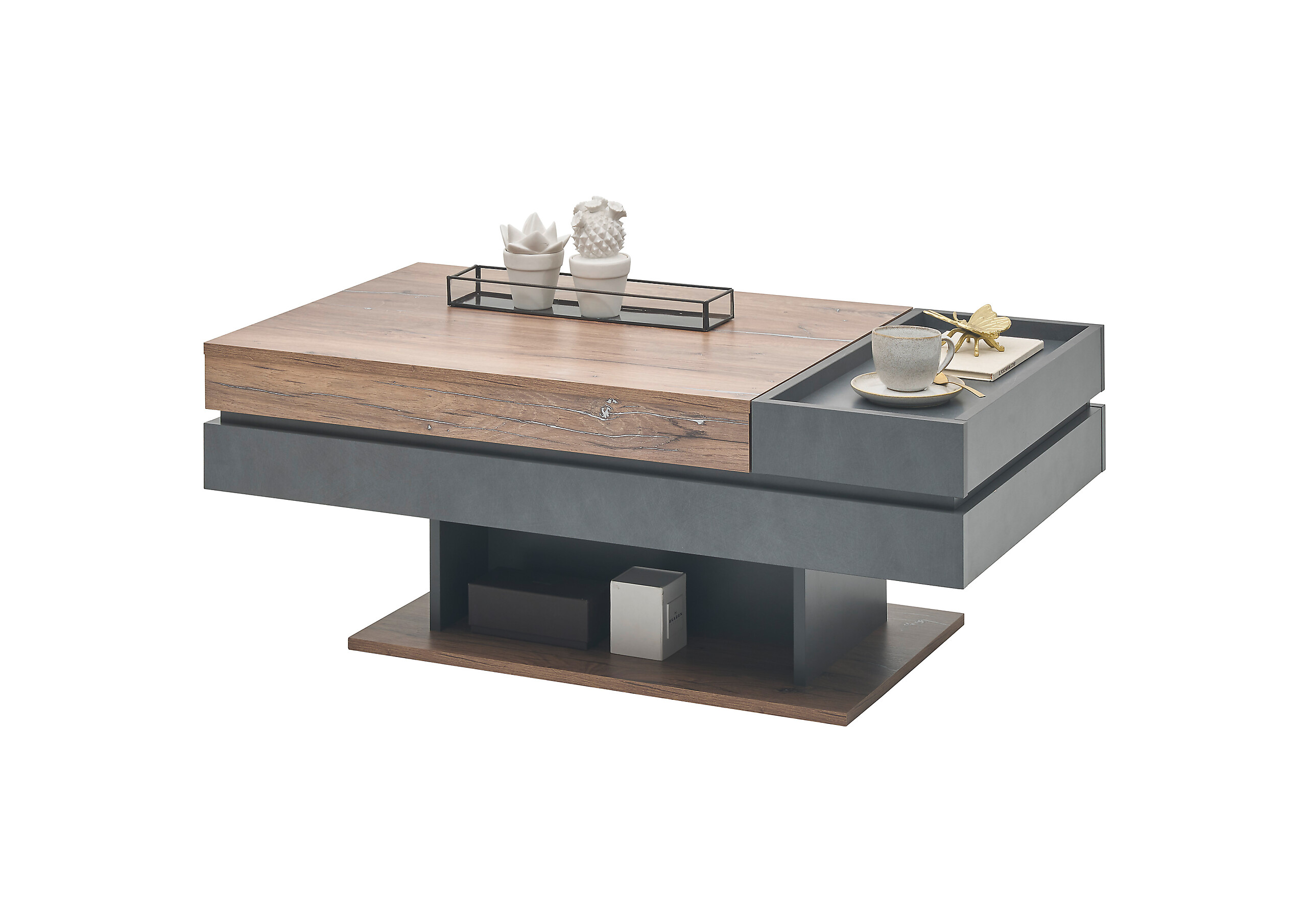 Couchtisch Kathi Eiche Matera B/H/T: ca. 110x43x60 cm Couchtisch Kathi Eiche Matera B/H/T: ca. 110x43x60 cm