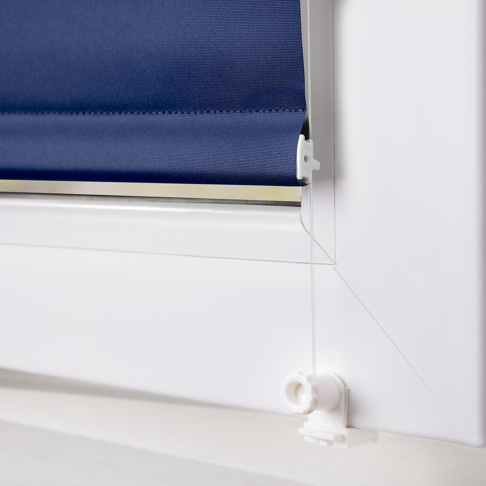 LICHTBLICK Verdunkelungsrollo blau B/L: ca. 45x150 cm