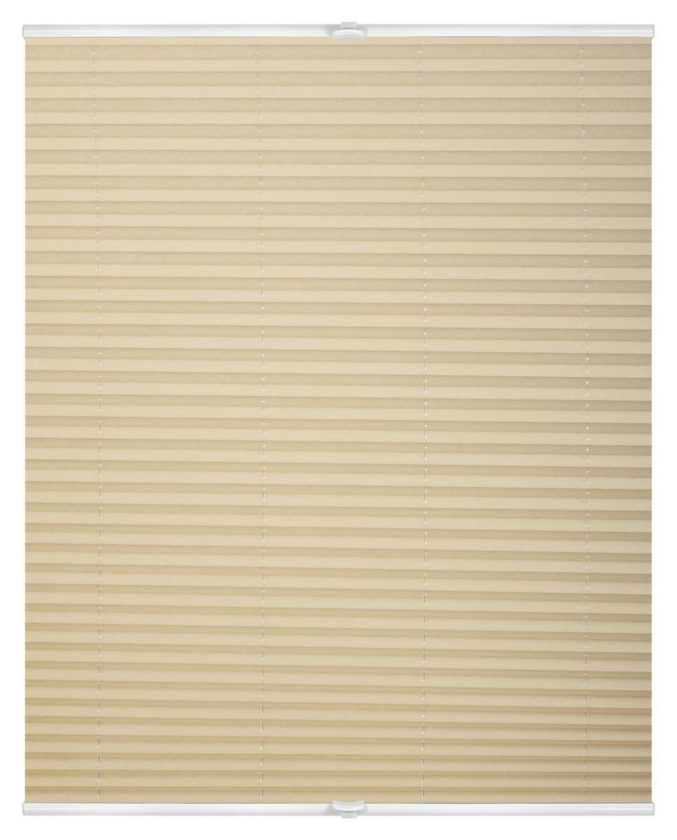 LICHTBLICK Spannplissee creme B/L: ca. 110x130 cm