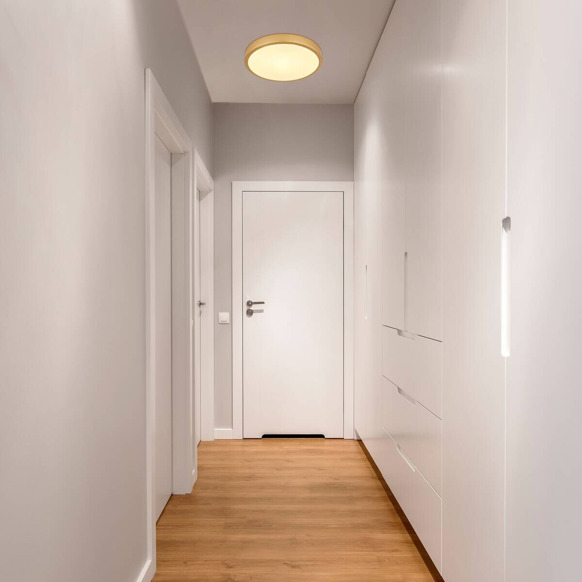 GLOBO Deckenleuchte Tibey messing Metall H/D: ca. 3x25 cm