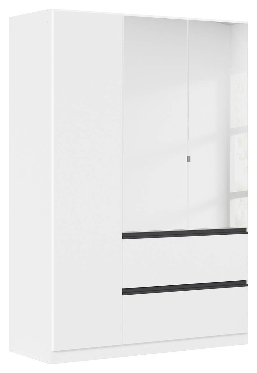 Kleiderschrank Costa Alpinweiß B/H/T: ca. 136x197x54 cm