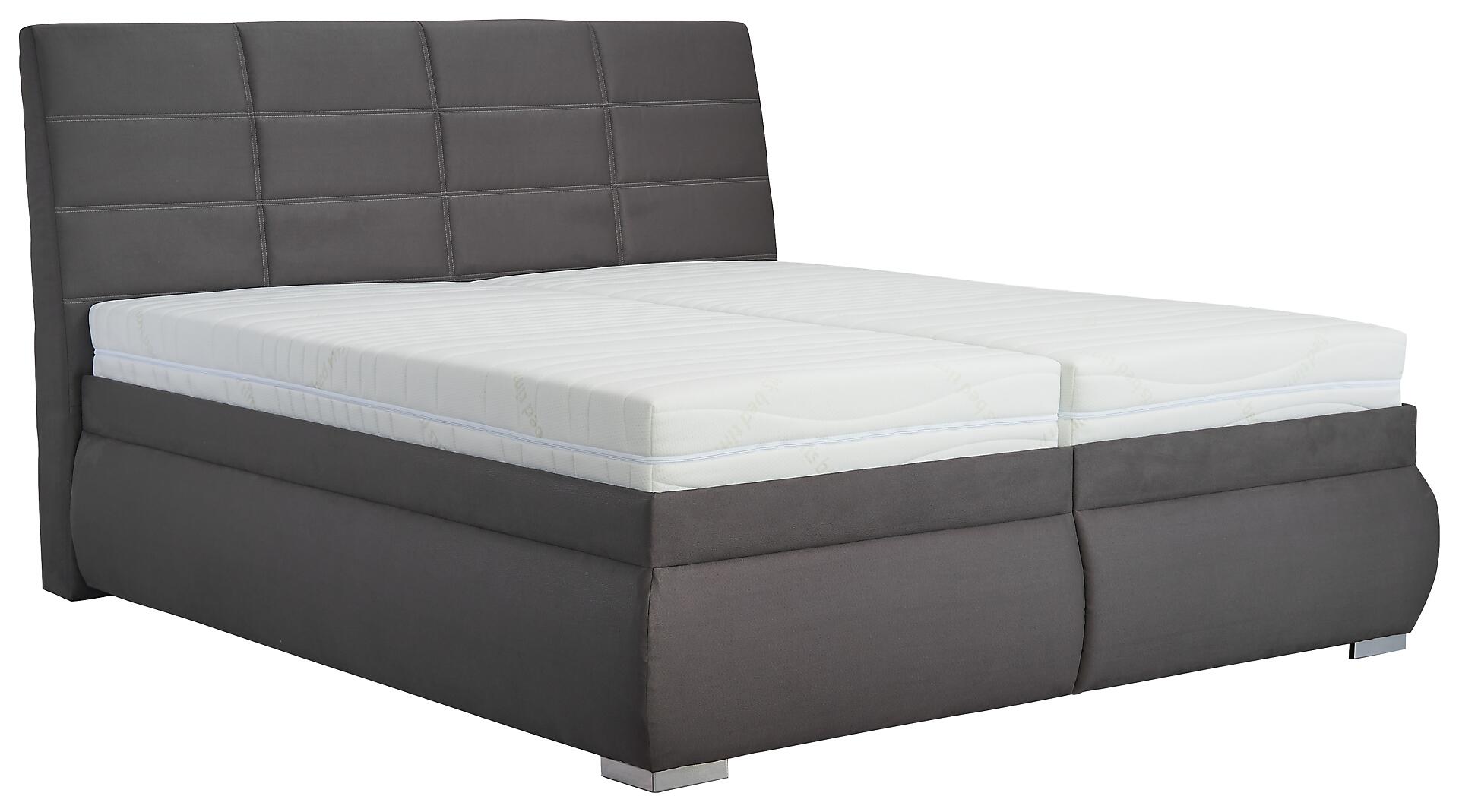 Polsterbett Drago anthrazit