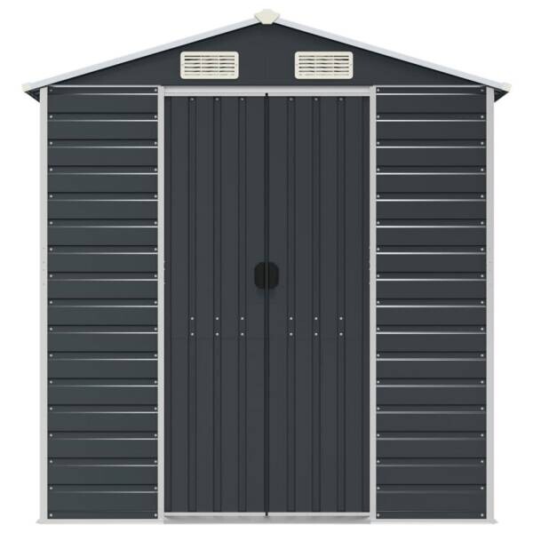 vidaXL Gartenhaus anthrazit B/H/T: ca. 191x198x300 cm