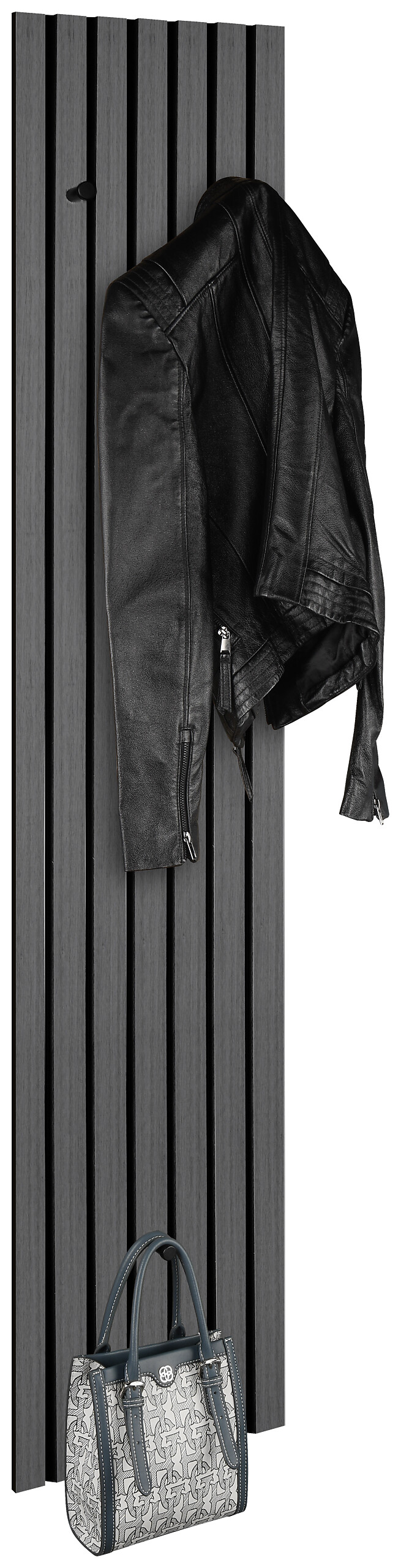 Garderobenpaneel Grace Eiche dunkel Nachbildung B/H/T: ca. 25x160x7 cm