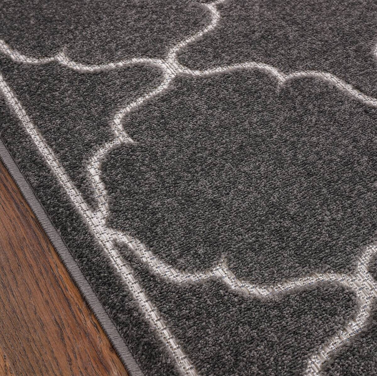 Sanat Outdoorteppich BERLIN grau B/L: ca. 160x230 cm