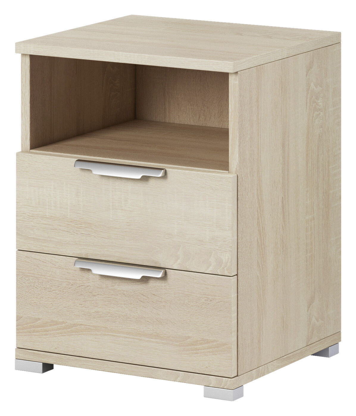 Nachtkonsole NAKA Eiche Sonoma Nachbildung B/H/T: ca. 46x61x42 cm