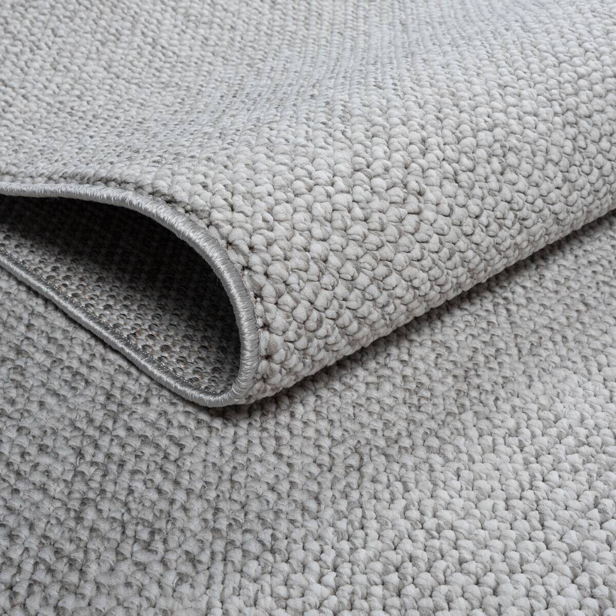 Sanat Teppich LORA PLUS hellgrau B/L: ca. 80x150 cm