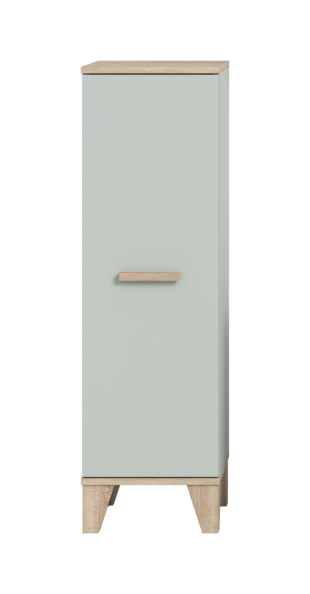 Badkommode STAR hellgrün Eiche hell Nachbildung B/H/T: ca. 34x116x31 cm