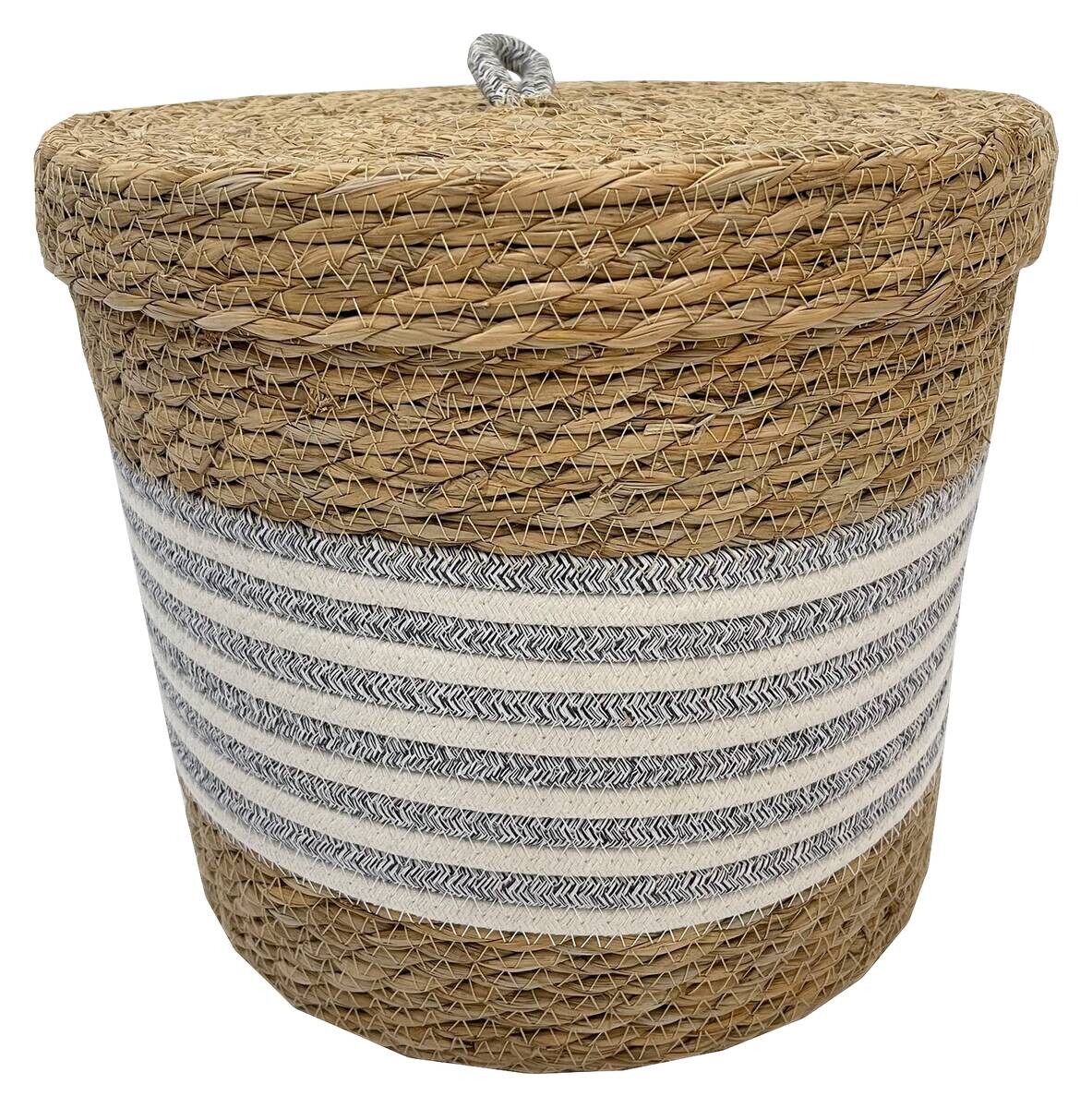 POCOline Korb natur Baumwolle H/D: ca. 29x32 cm