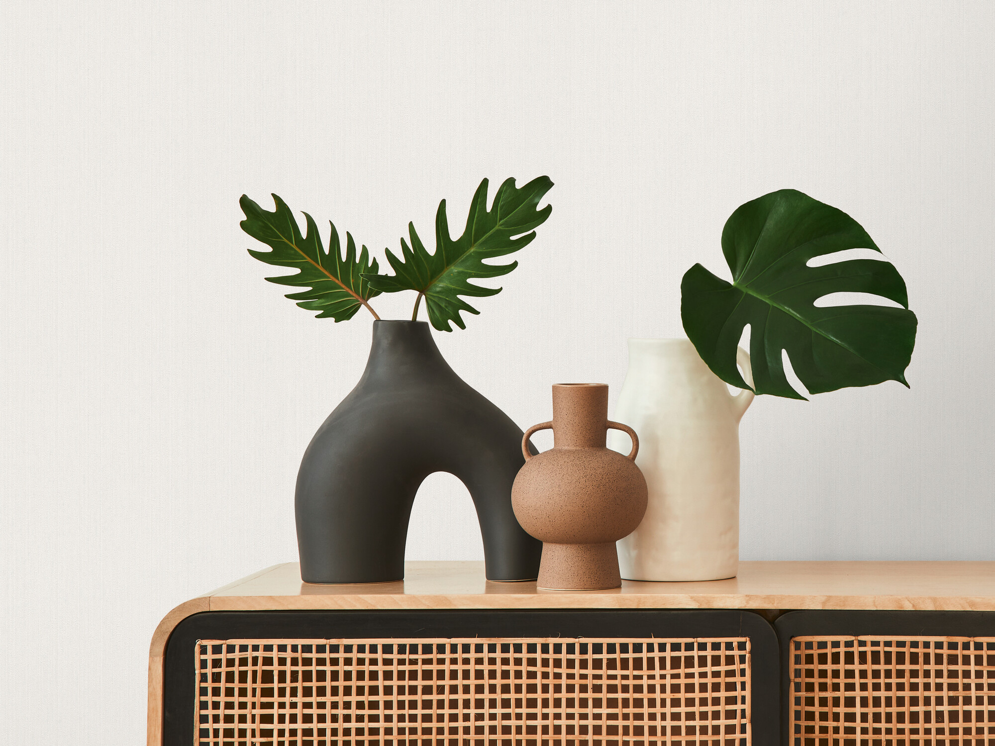 A.S.Creation Vliestapete weiß creme B/H/D: ca. 53x1005x8,6 cm