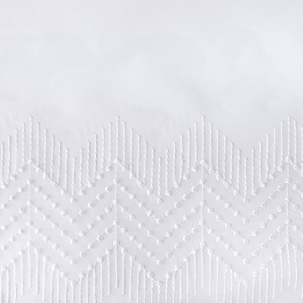 POCOline Scheibengardine Adal weiß B/L: ca. 140x110 cm