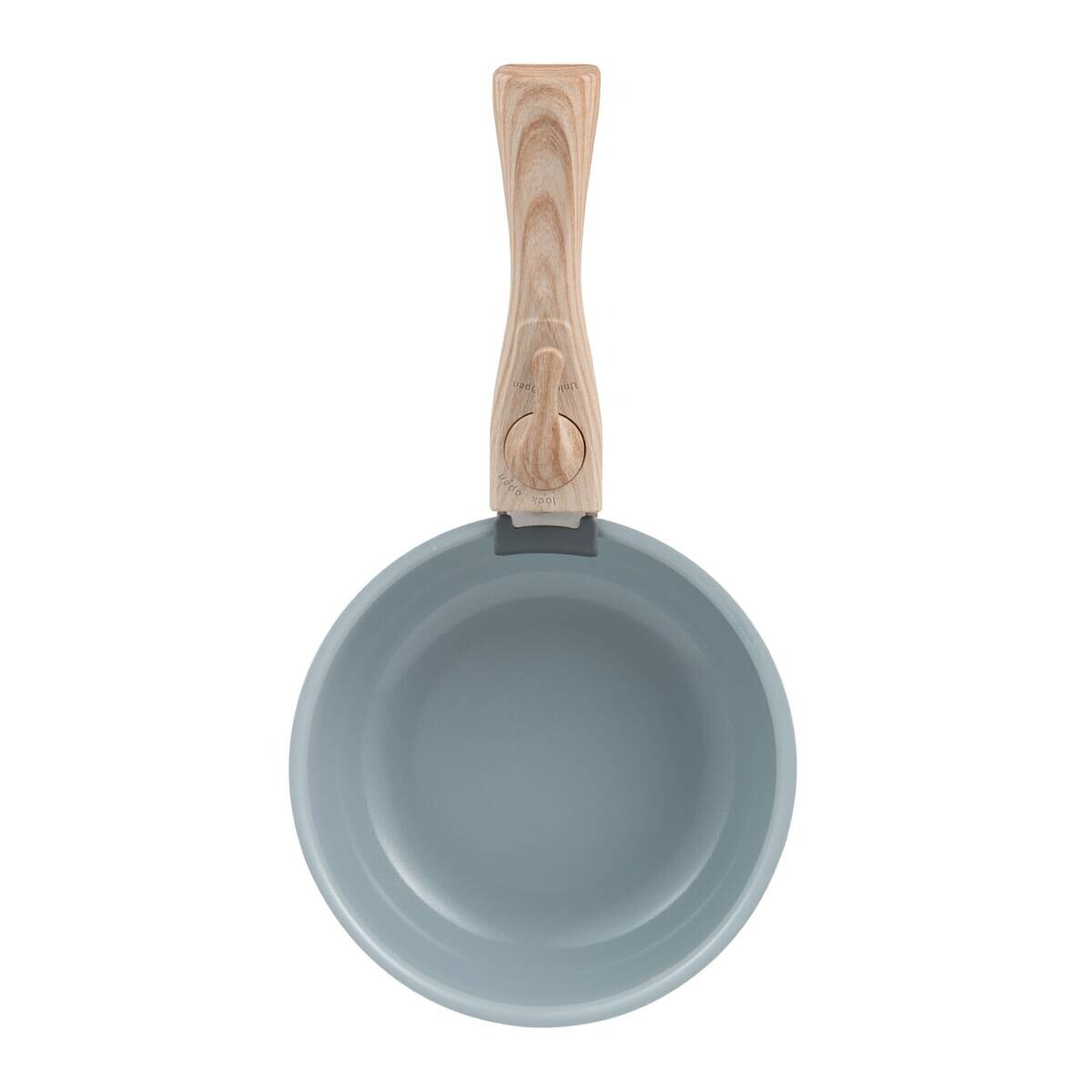 BERGNER Topfset CLICK & COOK silber Aluminium 4 tlg.