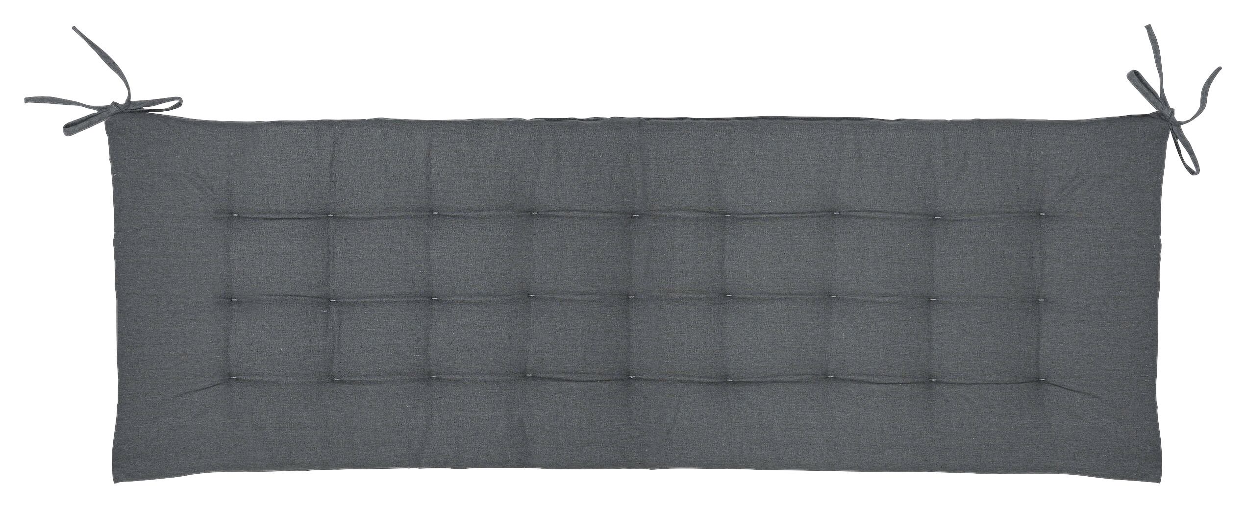 Acus Auflage anthrazit Polyester B/H/L: ca. 40x4x120 cm