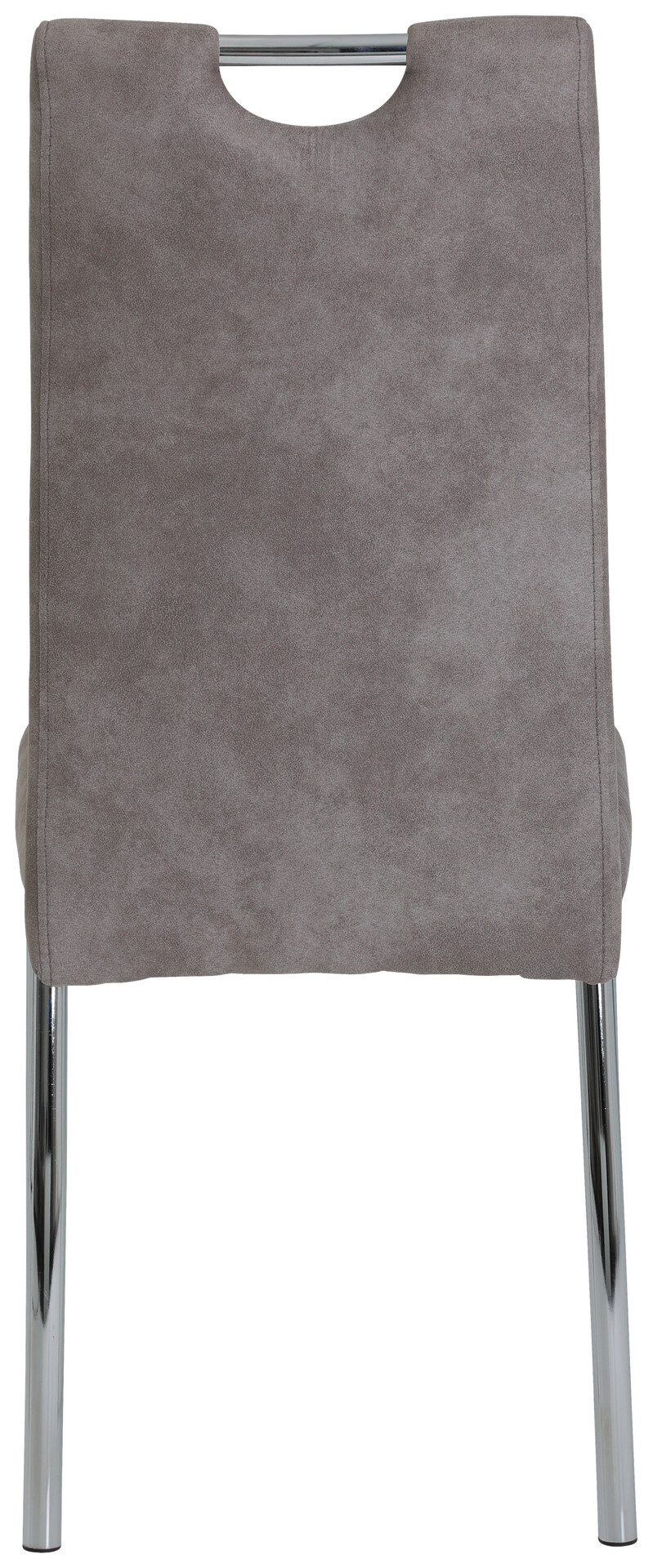 Stuhl Susi 4er Set grau Vintage Microfaser B/H/T: ca. 44x98x61 cm