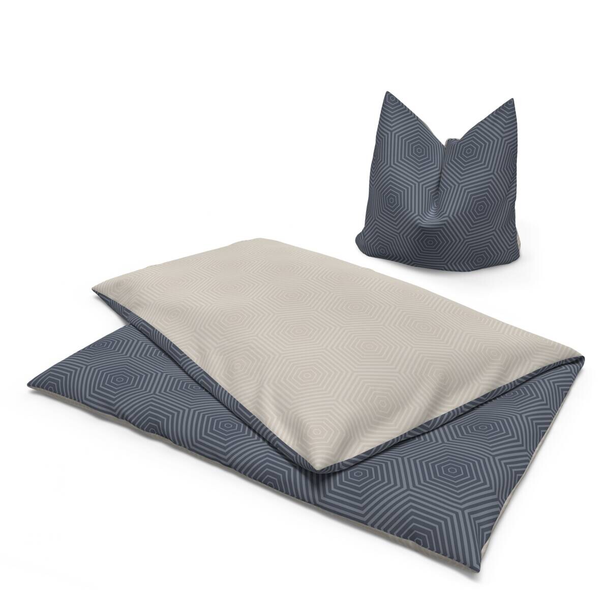 Baumwoll Wende Bettwäsche Renforce