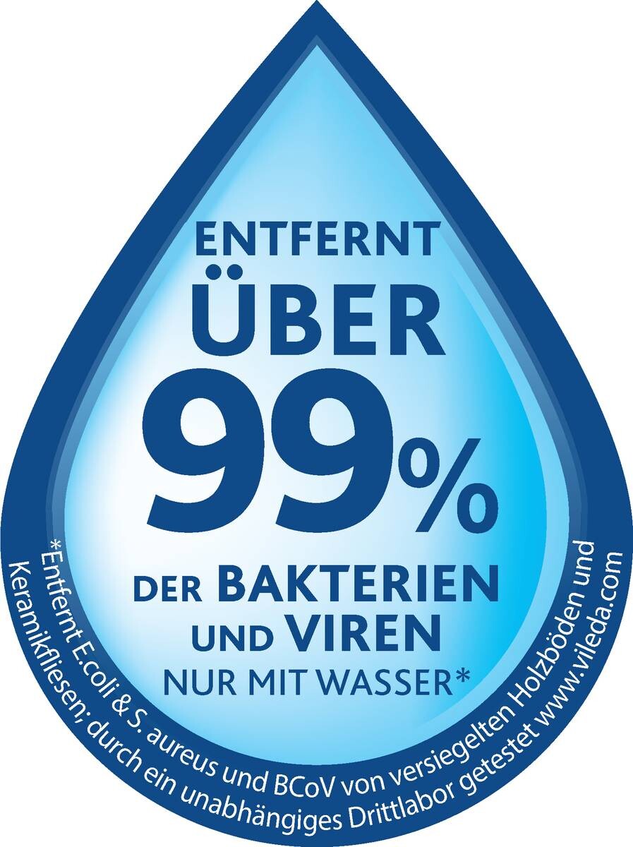 Vileda Reinigungsset grau B/H/L: ca. 28x29,5x39,5 cm