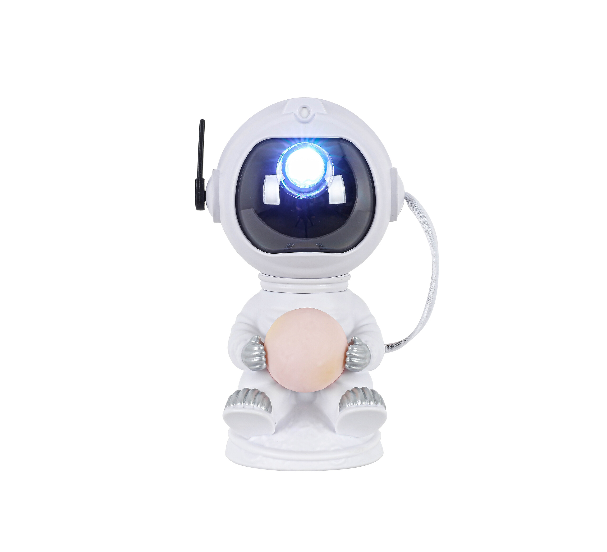 Nolo Dekoleuchte Astronaut weiß Kunststoff B/H/L: ca. 13x26x13 cm