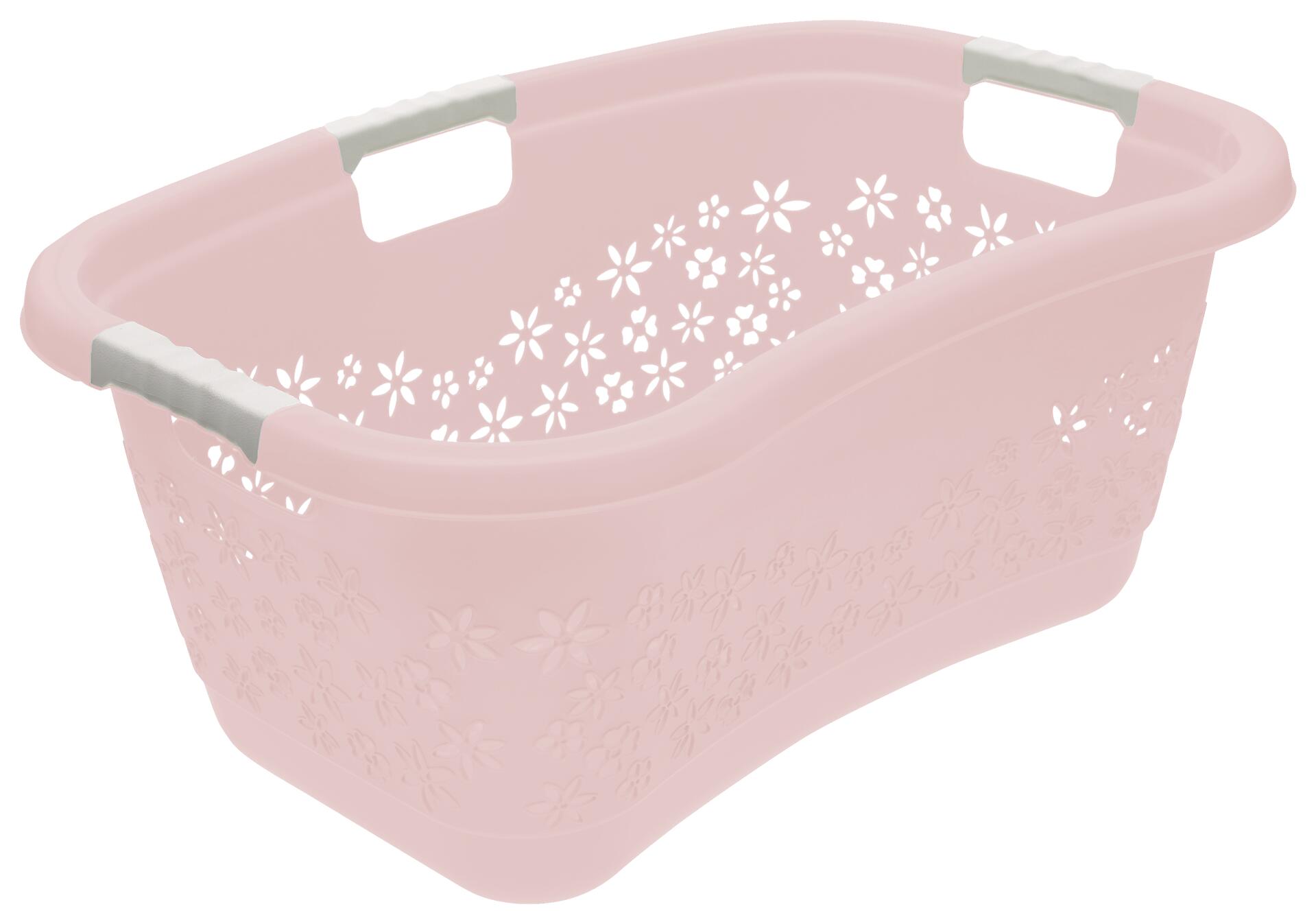 keeeper Wäschekorb pink B/H/L: ca. 45x28,5x65 cm