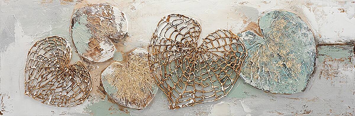 Ölgemälde Herzen B/H: ca. 120x40 cm