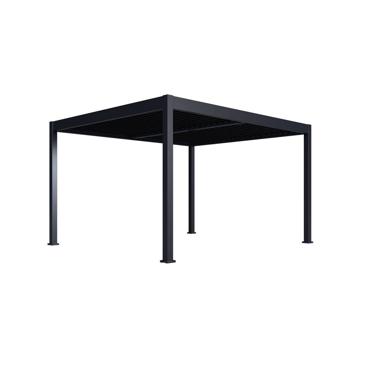 Paragon Outdoor Pergola Grand Tuscan anthrazit Aluminium B/H/L: ca. 433x256x370 cm